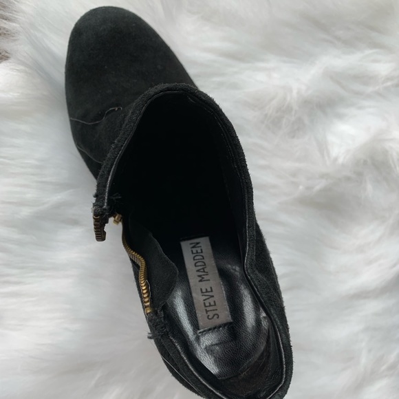 Steve Madden Suede Booties - Picture 7 of 7